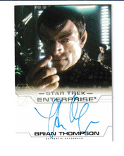 Load image into Gallery viewer, 2005 Star Trek Enterprise S4 Brian Thompson as Valdore Autograph
