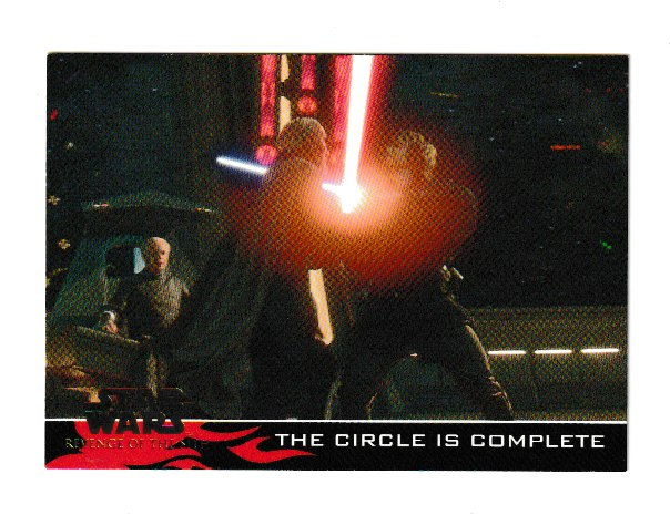 2005 Star Wars Revenge of the Sith #P1 The Circle is Complete