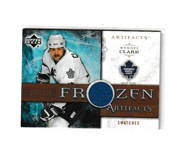 2006-07 Artifacts Frozen Artifacts #FA-WC Wendel Clark