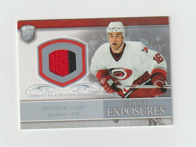 2006-07 Be A Player Portraits First Exposures #FE-AL Andrew Ladd