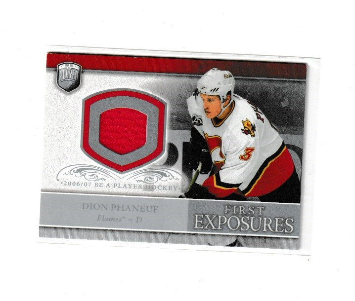 2006-07 Be A Player Portraits First Exposures #FE-PH Dion Phaneuf