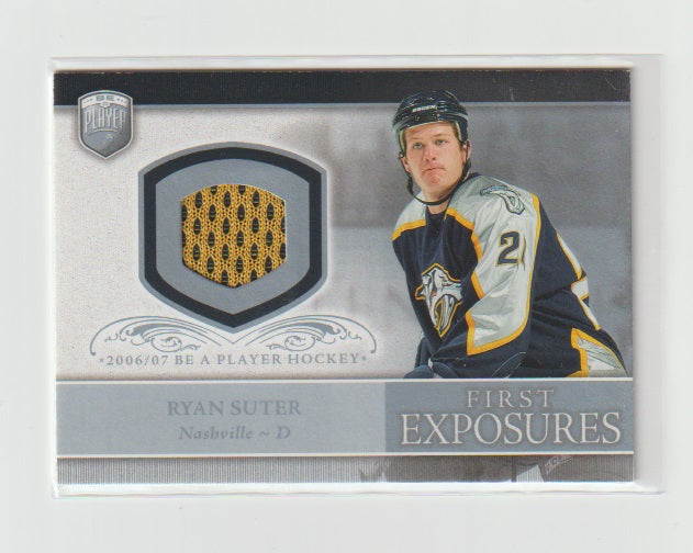 2006-07 Be A Player Portraits First Exposures #FE-RS Ryan Suter