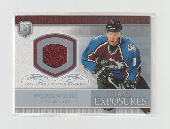 2006-07 Be A Player Portraits First Exposures #FE-WW Wojtek Wolski