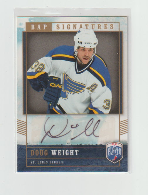 2006-07 Be A Player Signatures #DW Doug Weight