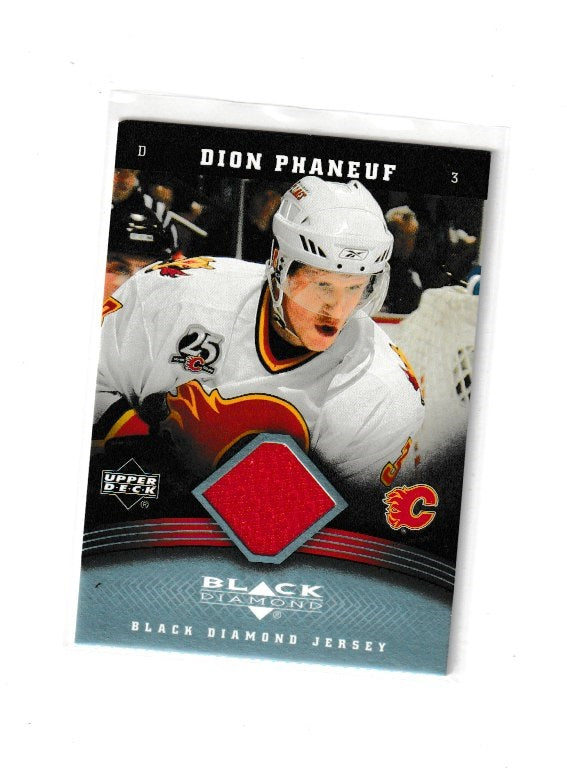 2006-07 Black Diamond Jerseys #J-DP Dion Phaneuf