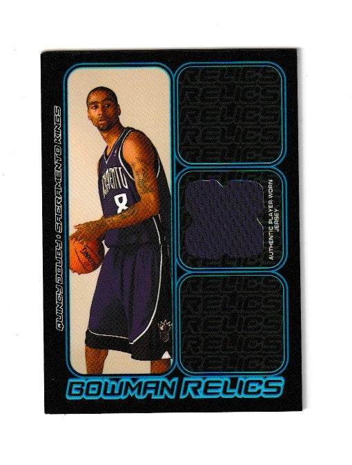 2006-07 Bowman Relics #BR-QD Quincy Douby