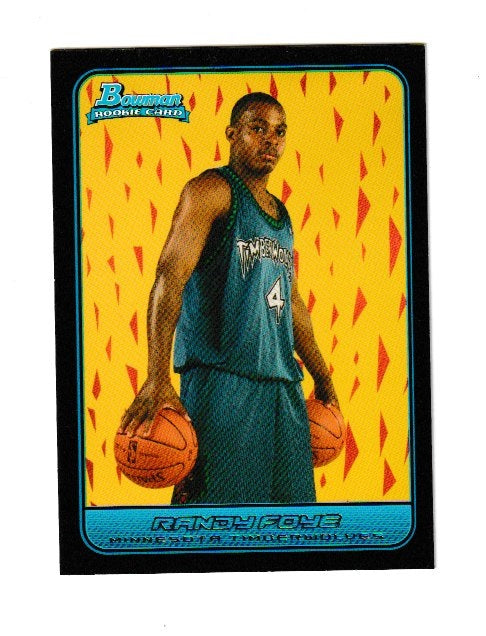 2006-07 Bowman Rookie Card #162 Randy Foye