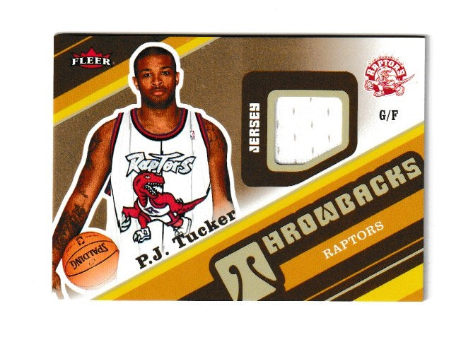 2006-07 Fleer Throwbacks #T-PT P.J. Tucker