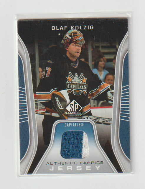 2006-07 SP Game Used Authentic Fabrics #AF-OK Olaf Kolzig