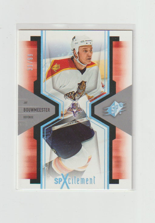 2006-07 SPx SPxcitement Spectrum #X42 Jay Bouwmeester