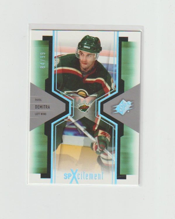 2006-07 SPx SPxcitement Spectrum #X52 Pavol Demitra