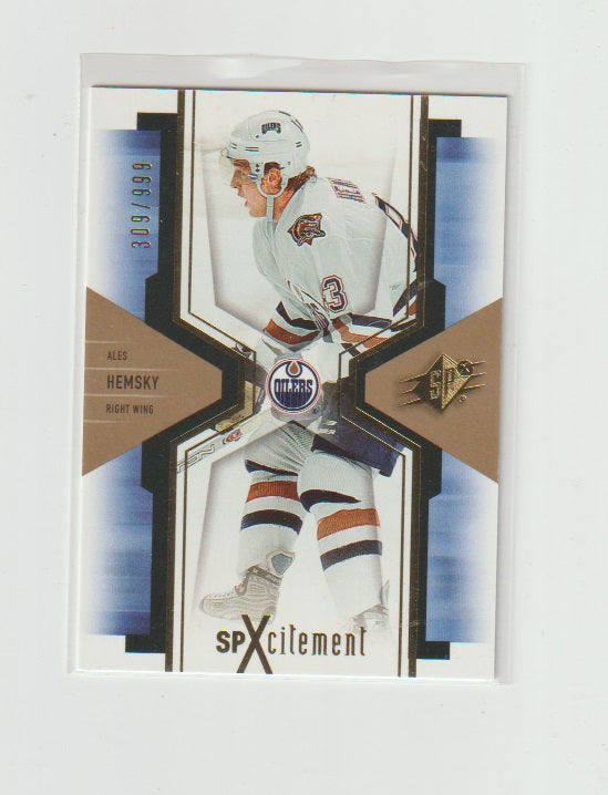 2006-07 SPx SPxcitement #X40 Ales Hemsky