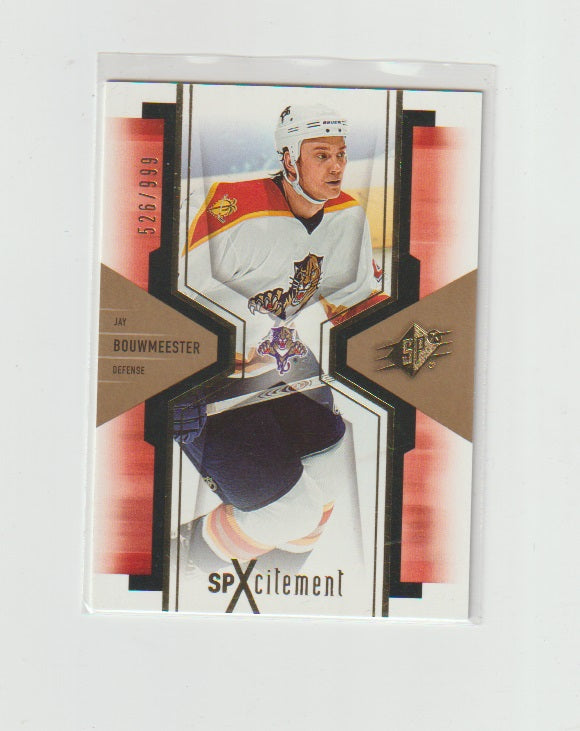 2006-07 SPx SPxcitement #X42 Jay Bouwmeester