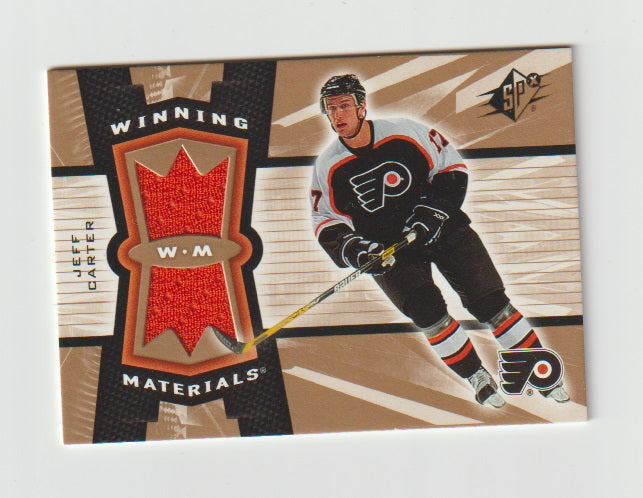 2006-07 SPx Winning Materials #WM-CA Jeff Carter