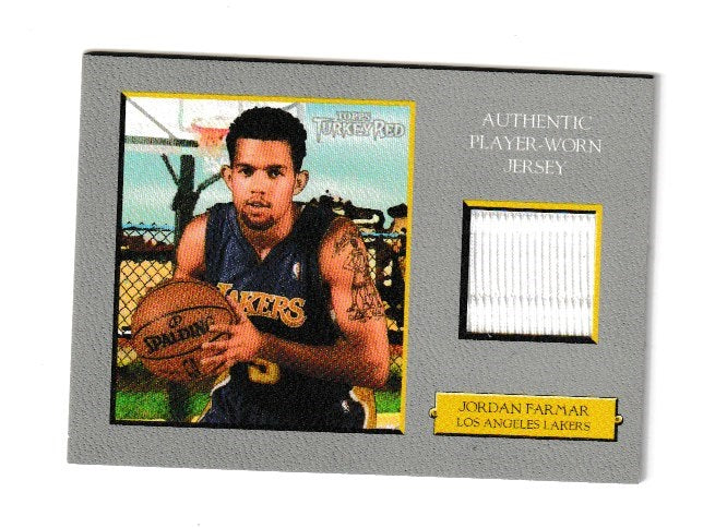 2006-07 Topps Turkey Red Relics #TRR-JF Jordan Farmar