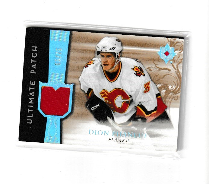 2006-07 Ultimate Collection Ultimate Patch #UJ-DP Dion Phaneuf