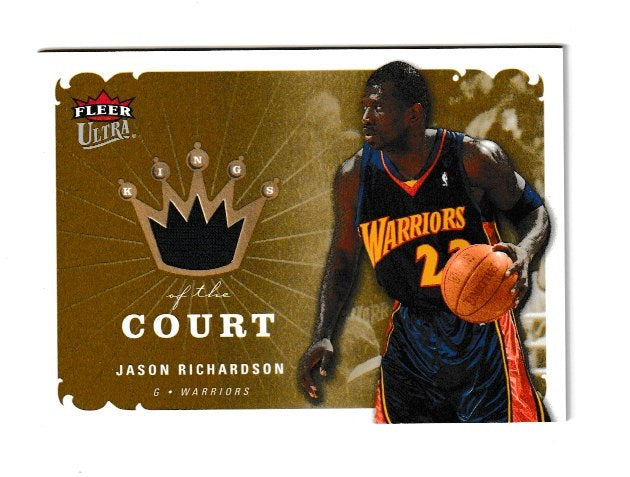 2006-07 Ultra Kings of the Court #KK-JR Jason Richardson