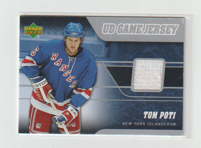 2006-07 Upper Deck Game Jersey #J-TP Tom Poti