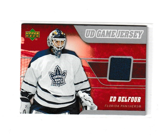 2006-07 Upper Deck Game Jerseys #J-EB Ed Belfour