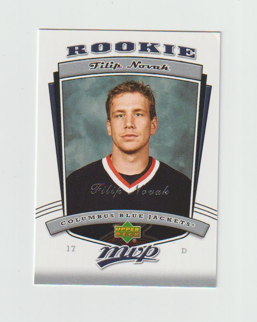 2006-07 Upper Deck MVP Rookie #335 Filip Novak