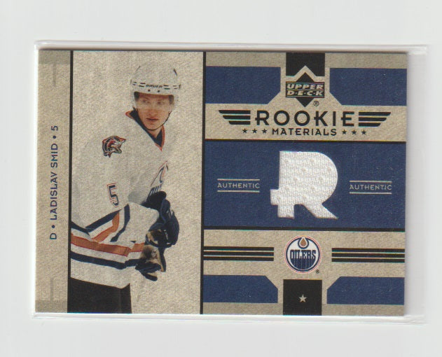 2006-07 Upper Deck Rookie Materials #RM-LS Ladislav Smid