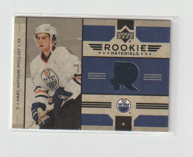 2006-07 Upper Deck Rookie Materials #RM-MP Marc-Antoine Pouliot