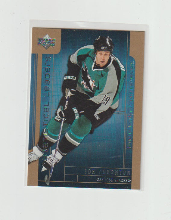 2006-07 Upper Deck Statistical Leaders #SL1 Joe Thornton