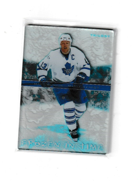 2006-07 Upper Deck Trilogy Frozen In Time #FT12 Mats Sundin