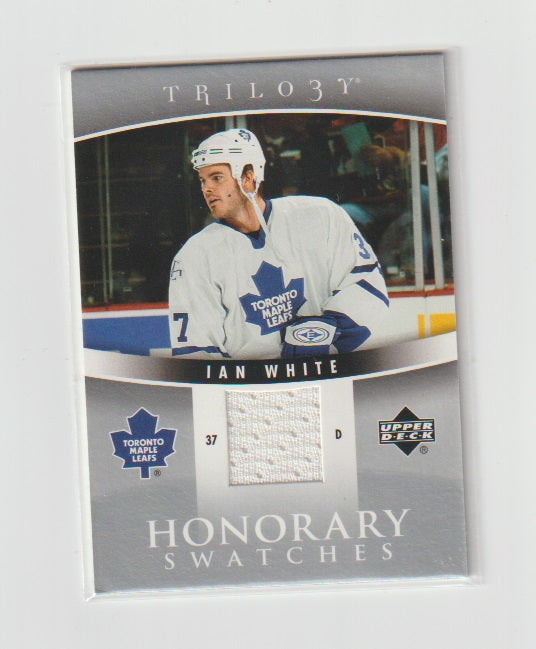 2006-07 Upper Deck Trilogy Honorary Swatches #HS-IW Ian White