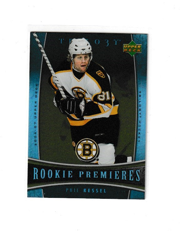 2006-07 Upper Deck Trilogy Rookie Premieres #105 Phil Kessel