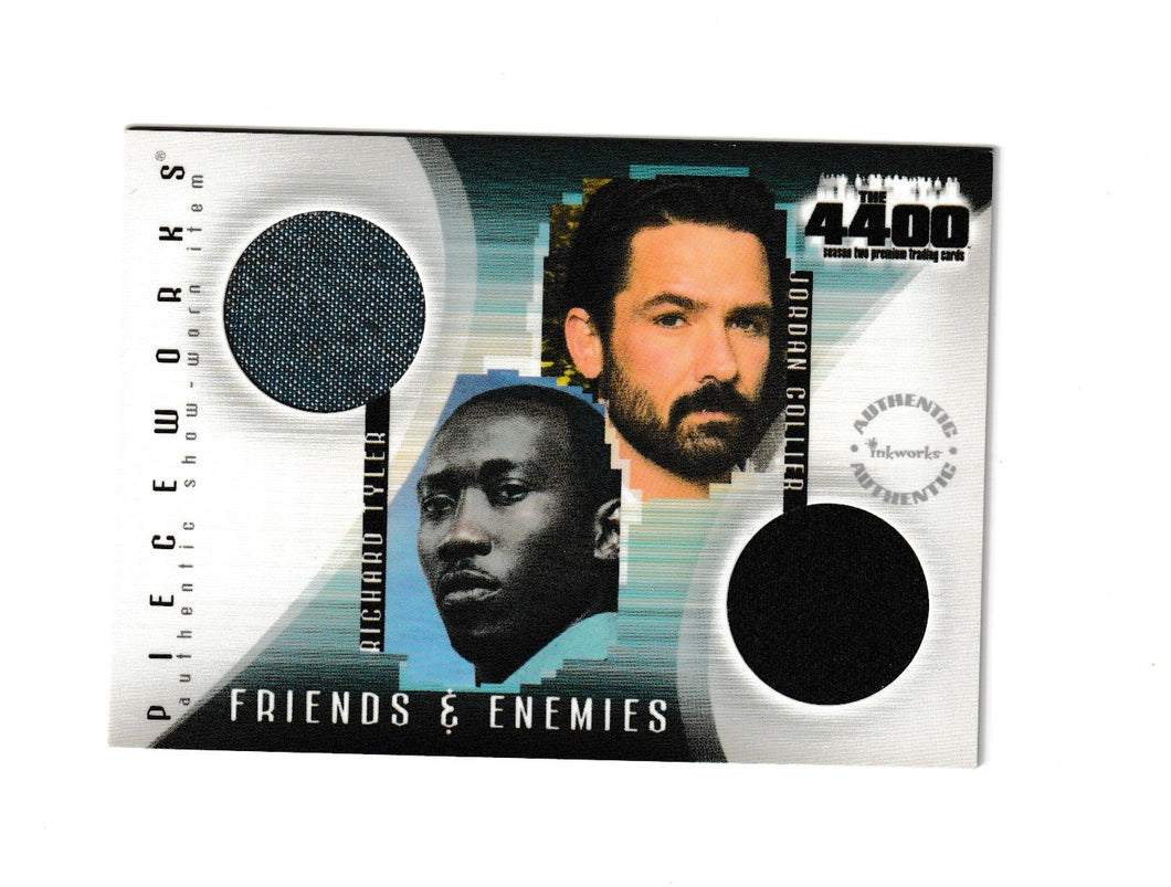 2007 4400 Season 2 Pieceworks Dual #PW-10 Billy Campbell & Mahershala Ali