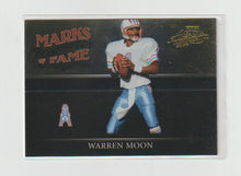 Load image into Gallery viewer, 2006 Absolute Memorabilia Marks of Fame Gold #MF-12 Warren Moon
