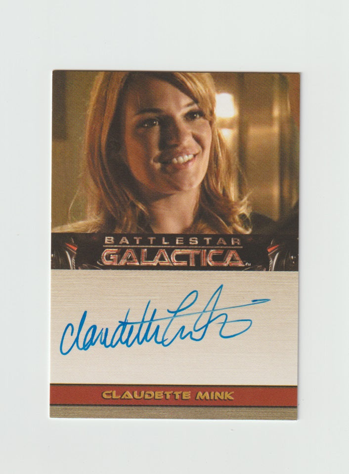 2006 Battlestar Galactica Season 2 Autographs Claudette Mink as Shevon