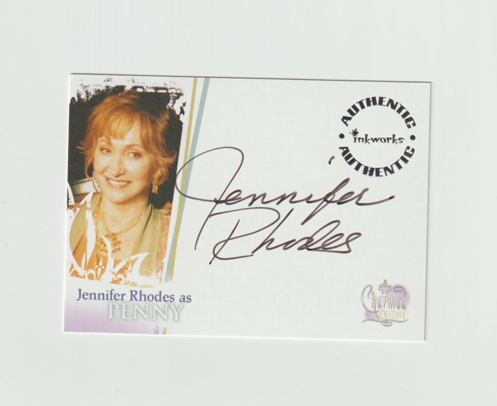 2006 Charmed Destiny Autographs #A-3 Jennifer Rhodes