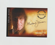 Load image into Gallery viewer, 2006 Firefly The Complete Collection Autographs #A-8 Michael Fairman as Adlai Niska
