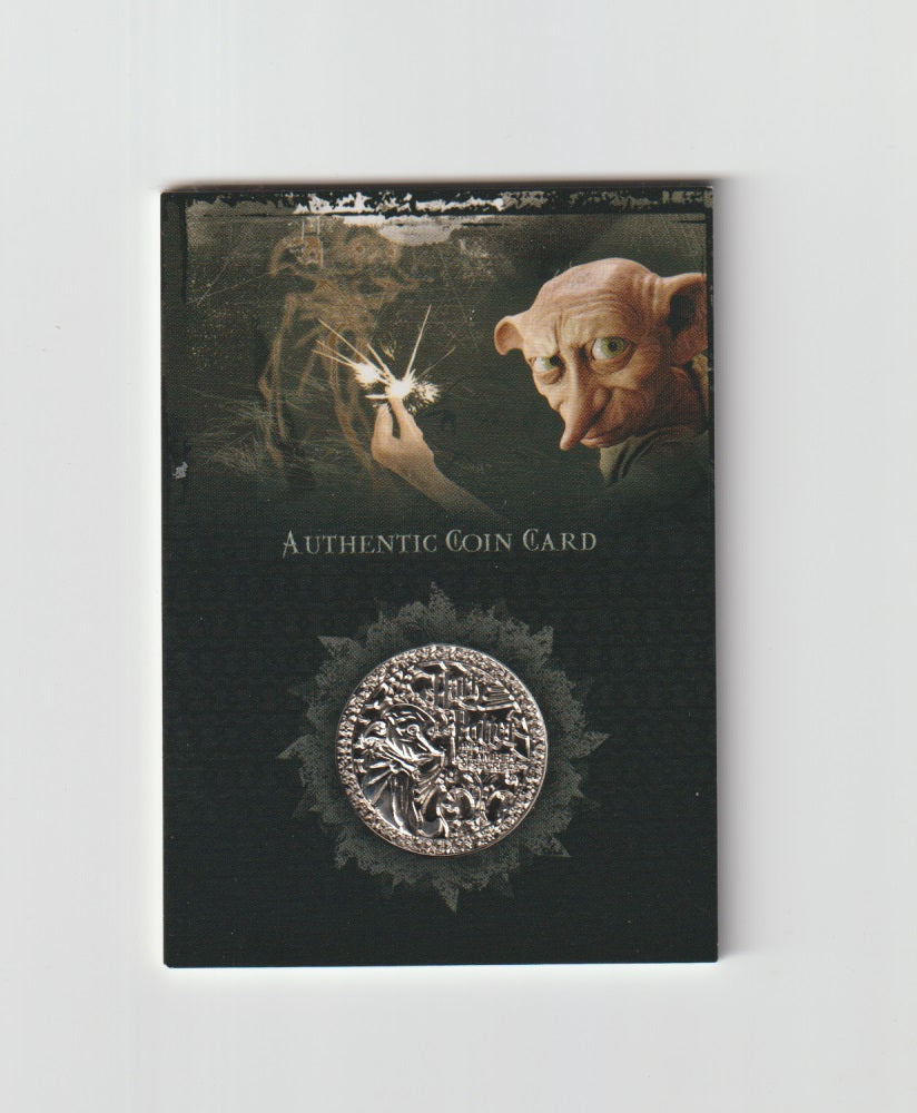 2006 Harry Potter Memorable Moments Coin Cards Silver #CC1 Dobby