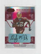 Load image into Gallery viewer, 2006 Leaf Certified Materials  Mirror Red Signatures #190 Rocky McIntosh
