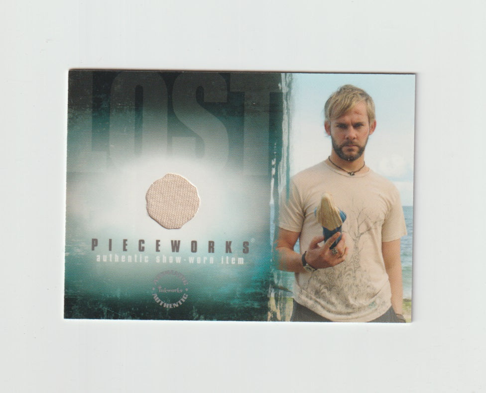 2006 Lost Season 2 Pieceworks #PW-7 Dominic Monaghan as Charlie Pace