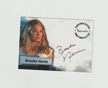 Load image into Gallery viewer, 2006 Smallville Season 5 Autographs #A41 Brooke Nevin as Buffy Sanders
