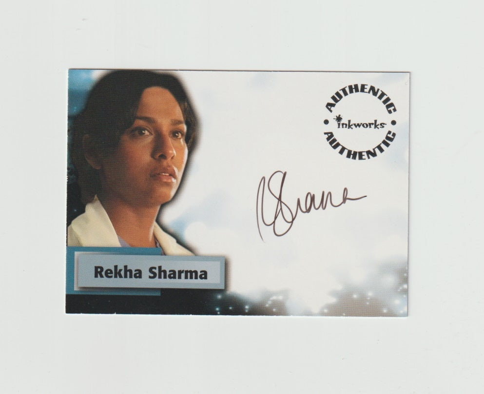 2006 Smallville Season 5 Autographs #A43 Rekha Sharma as Dr. Harden