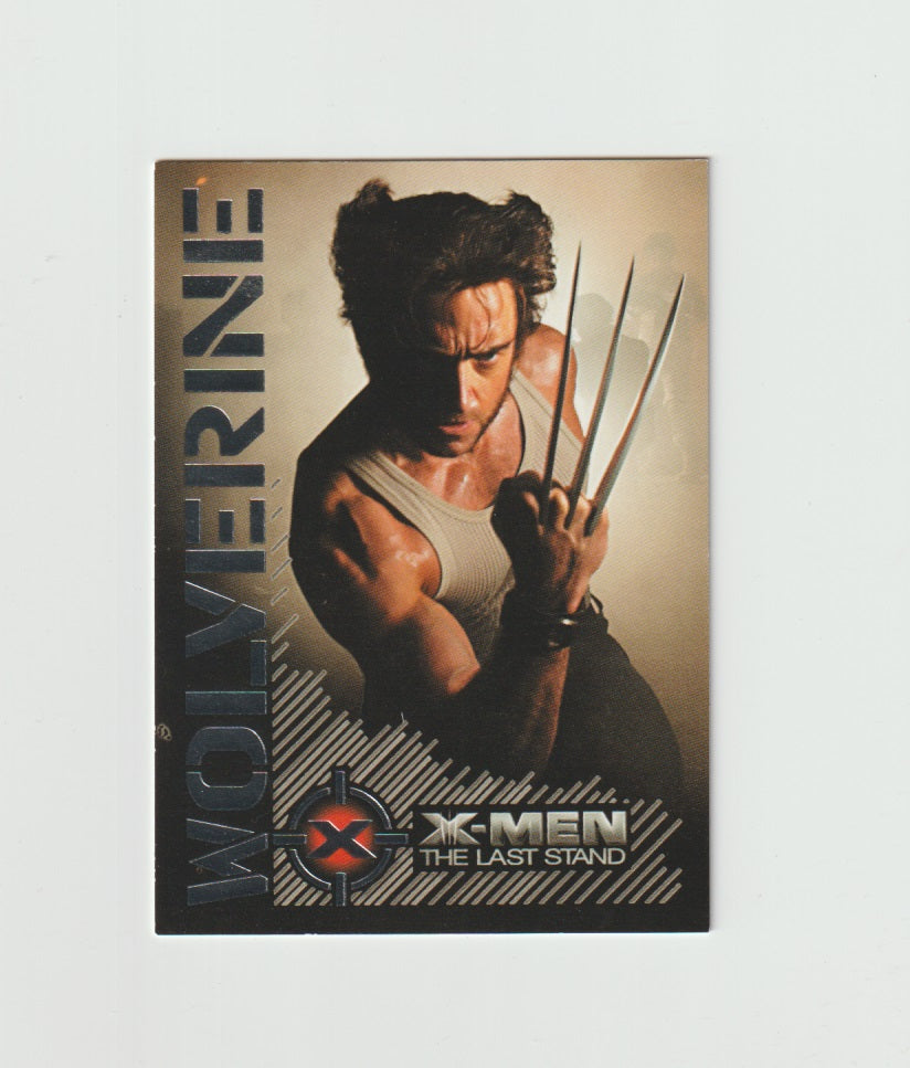 2006 X-Men The Last Stand Wolverine Portraits of a Hero #W3