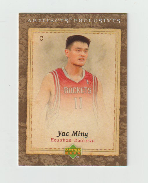 2007-08 Artifacts Exclusives #201 Yao Ming