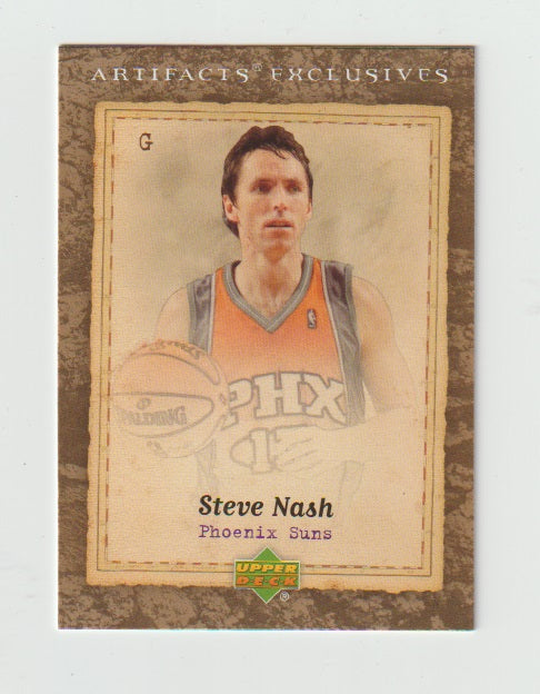 2007-08 Artifacts Exclusives #202 Steve Nash