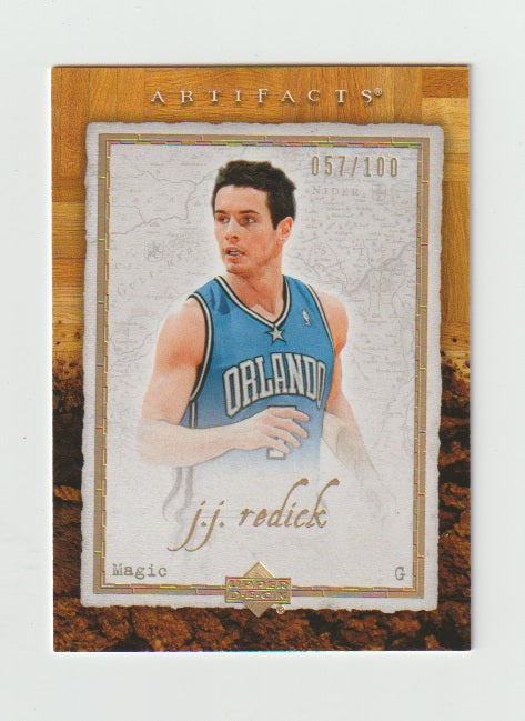 2007-08 Artifacts Gold #70 J.J. Redick