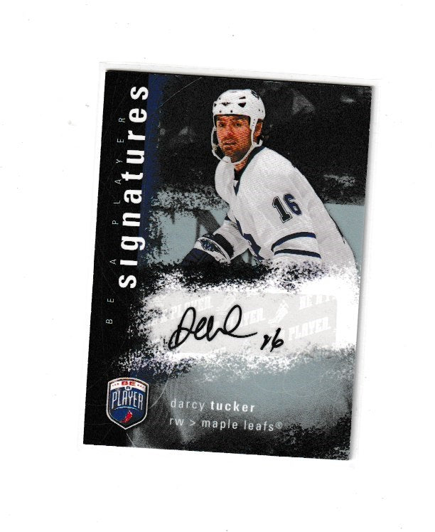 2007-08 Be A Player Signatures #S-DT Darcy Tucker