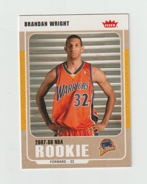 2007-08 Fleer Glossy #231 Brandan Wright