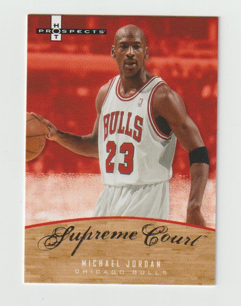 2007-08 Fleer Hot Prospects Supreme Court #SC-16 Michael Jordan