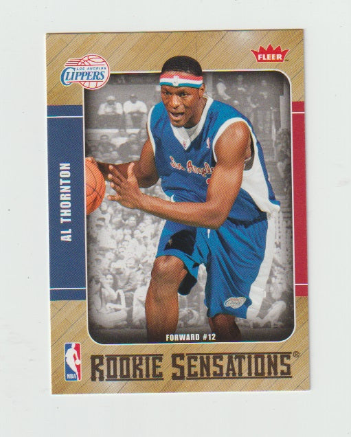 2007-08 Fleer Rookie Sensations #RS-13 Al Thornton