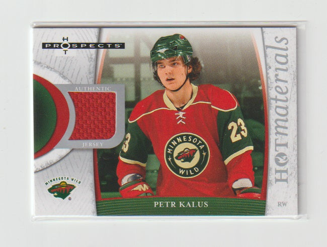 2007-08 Hot Prospects Hot Materials #HM-PK Petr Kalus