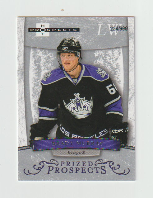 2007-08 Hot Prospects Prized Prospects #196 Brady Murray